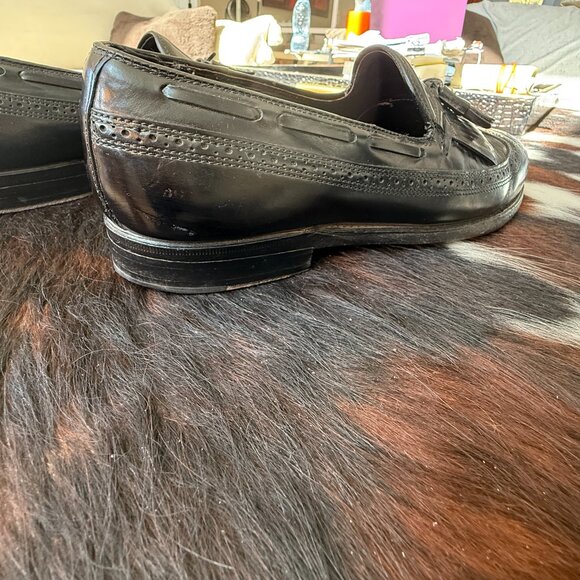 Hanover MasterFlex ALL Leather Loafers with Tassel - Sz 8 D/B - Picture 3 of 11